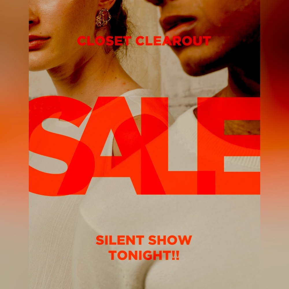 Silent show Must Sell Moving Sale with Michelle!